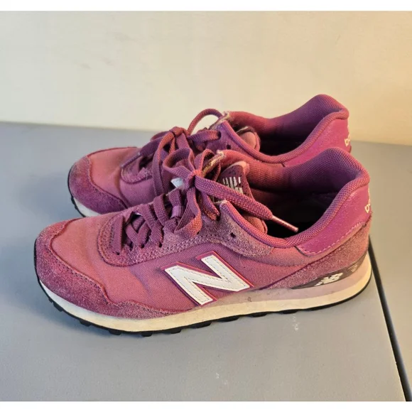 Women's New Balance 515 Pink White Sneakers Size 6.5 - Picture 3 of 11
